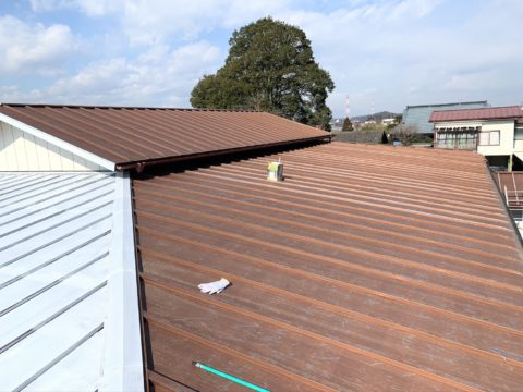 屋根の塗り替え工事